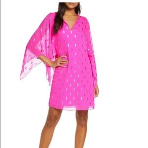 Lily Pulitzer Shalyn Silk Fil Coupé Caftan